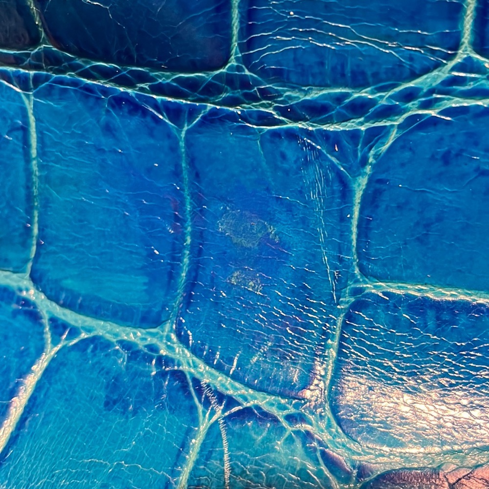 Dooney & Bourke Dillen Blue Aqua Satchel - Picture 10 of 13
